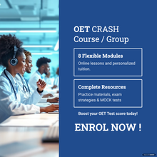 Load image into Gallery viewer, OET Crash Course / Group