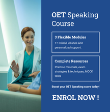 Load image into Gallery viewer, OET Speaking Course - ALL Professions
