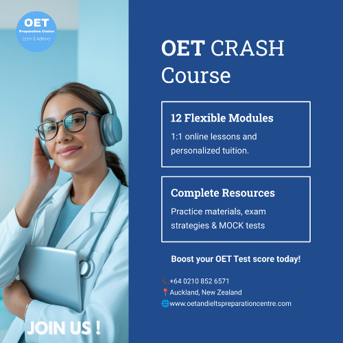 OET One to One - Crash Course