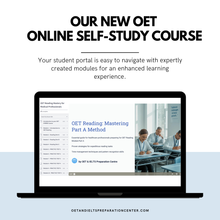 Load image into Gallery viewer, OET Reading Mastery for Medical Professionals -Self-Study

