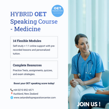 Load image into Gallery viewer, OET Speaking MEDICINE - HYBRID -  Online / 1:1 Course
