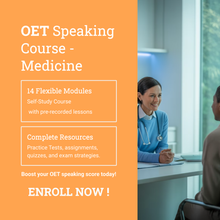 Load image into Gallery viewer, OET Speaking Skills for Medicine - Self-Study
