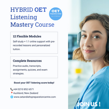 Load image into Gallery viewer, OET Listening - HYBRID -  Online / 1:1 Course
